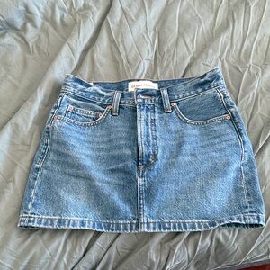 Denim Forum mini skirt